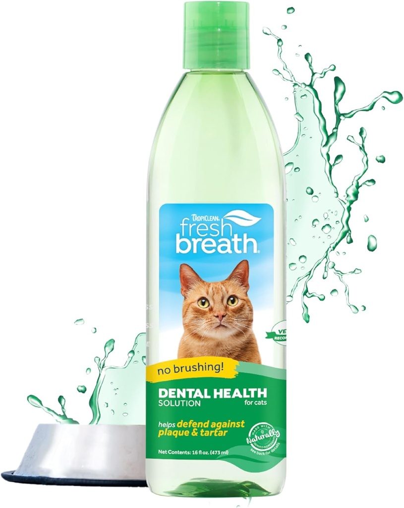 Aliento Fresco Gato, 16 fl oz. (473 ml.)