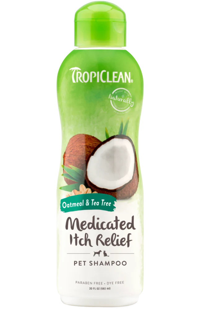 Shampoo Medicado con Avena & Té, 20 fl oz. (592 ml.)