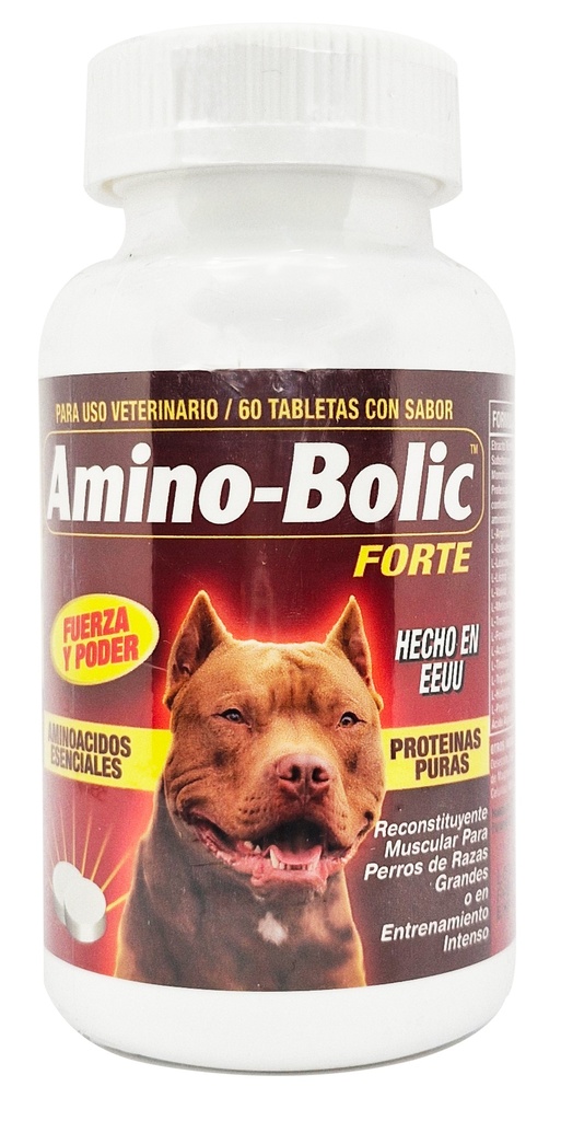 Amino-Bolic Forte, 60 Tabletas