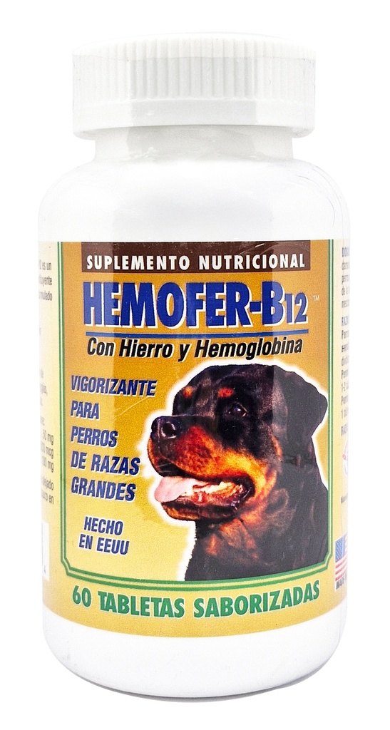 Hemofer B12, 60 Tabletas