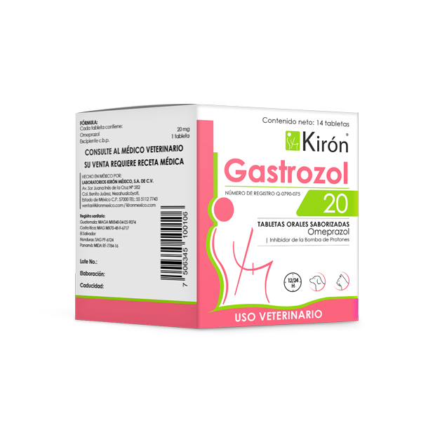 Gastrozol 20, Caja de 14 Tabletas