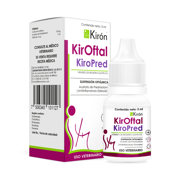 KirOftal KiroPred, Solucion Oftalmica  5ml.