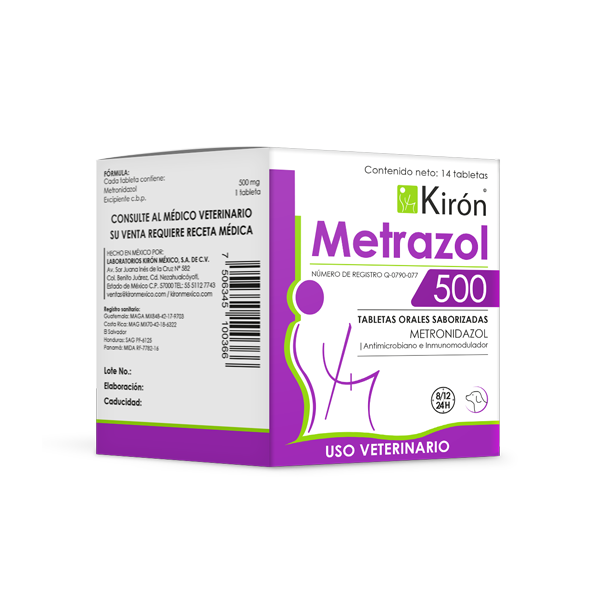 Metrazol 500,  Caja de 14 Tabletas