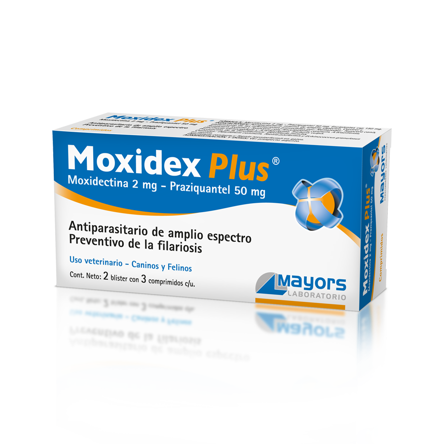 Moxidex Plus, 6 Comprimidos