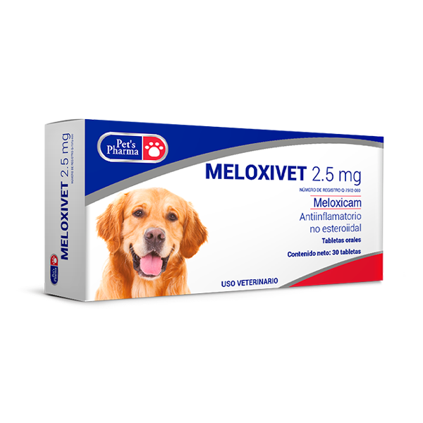 Meloxivet 2.5 mg., Caja x 30 Tabletas