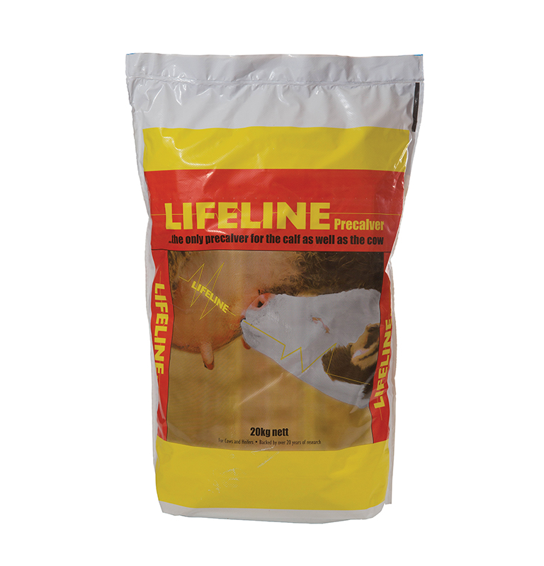 Lifeline Precalver Dairy Mineral, 25 kg.