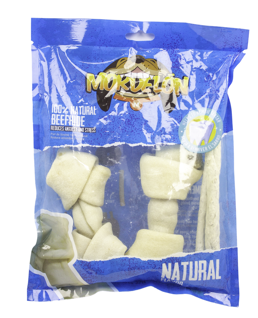 Mordelon 2 Huesos Pequeños + 2 Twist / Natural
