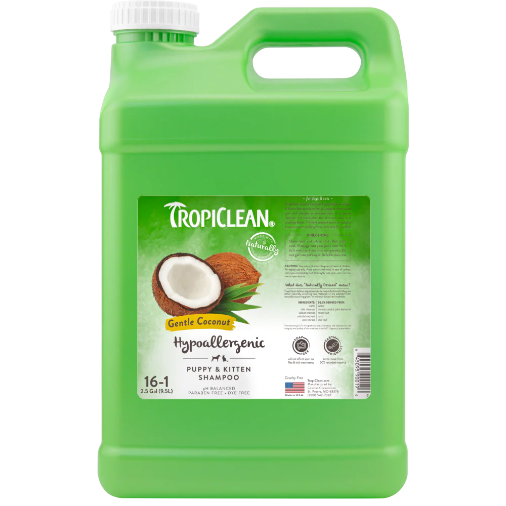 Shampoo Hipoalergénico Coco Suave, (2.5 gal.)