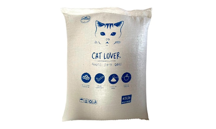 Arena para Gatos Cat Lover, 15 kg.