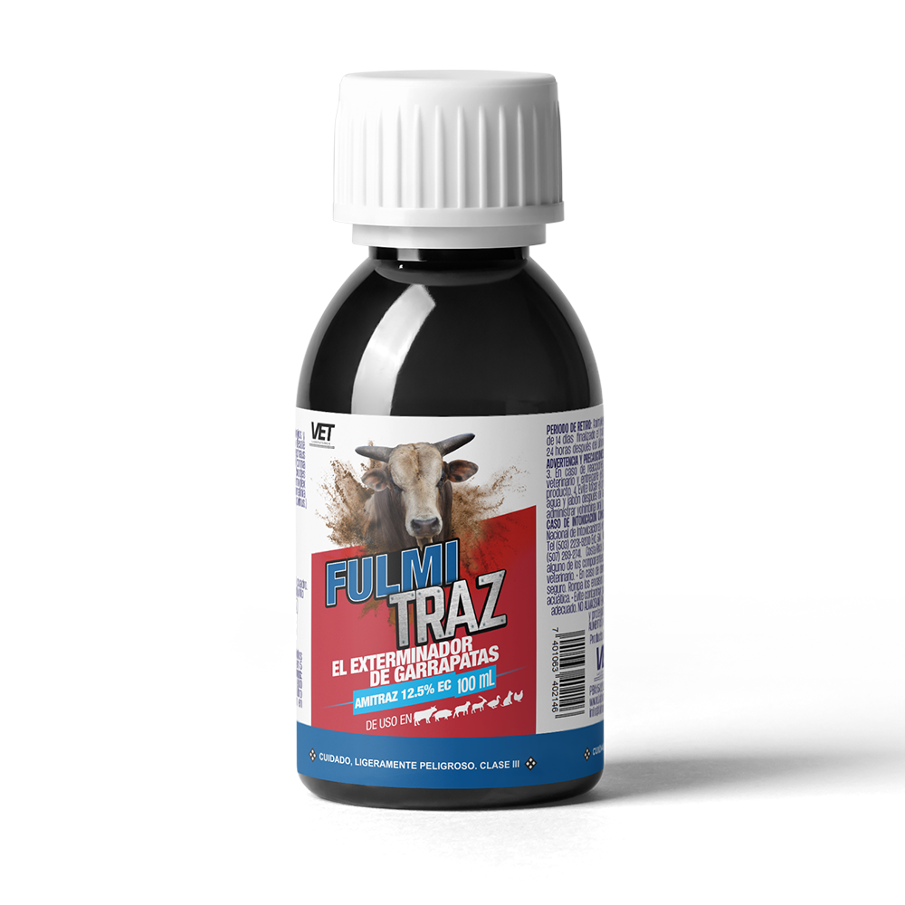 Fulmi Traz Baño Garrapaticida, 100 ml.