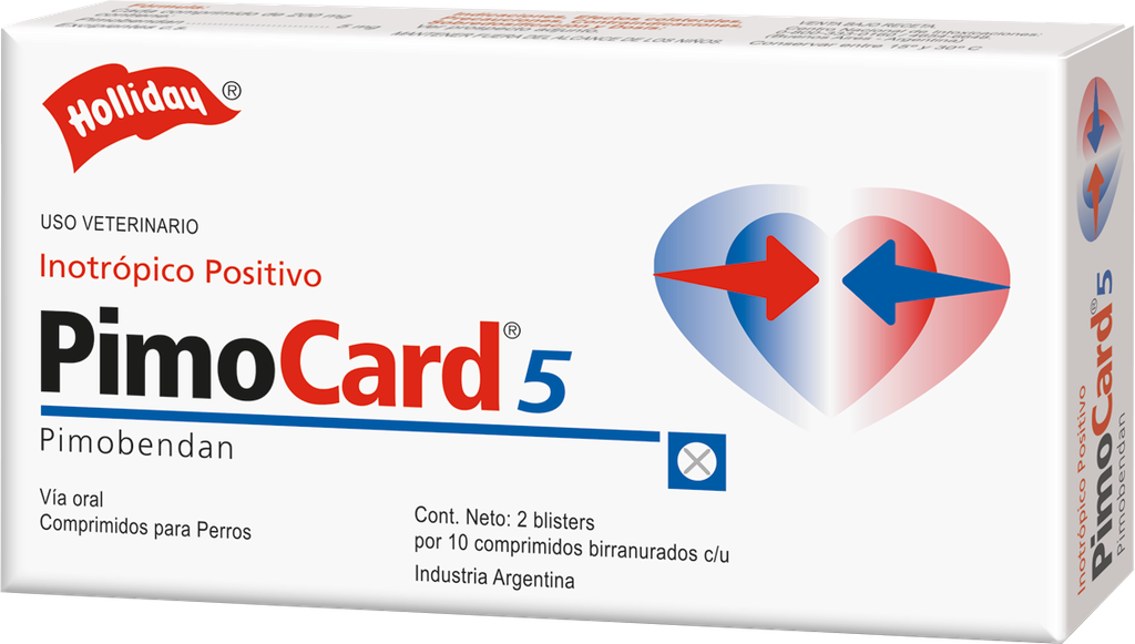 Pimocard 5 * 20 comprimido