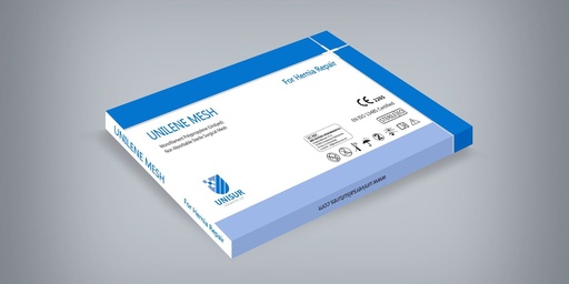 [UM0611R2] Malla Unilene Mesh Polipropileno Monofilamento 6*11 cm. 6 uds.