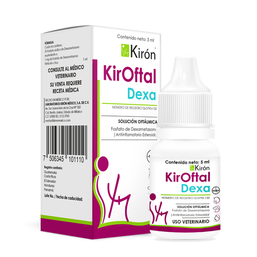 [7-506345-101110] KirOftal Dexa, Solucion Oftálmica 5 ml.