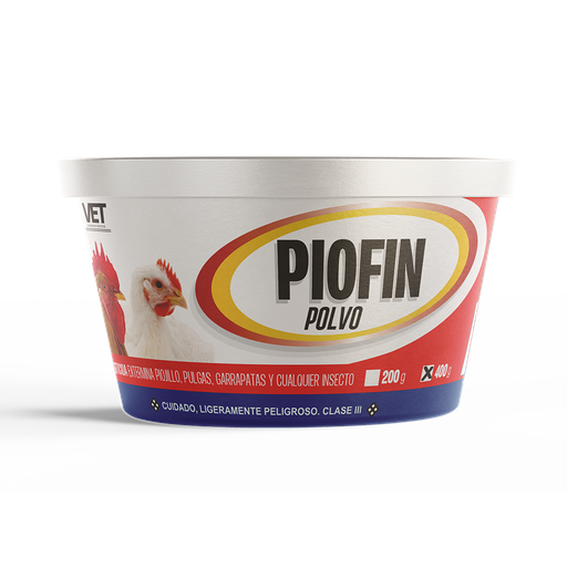 [7-401063-401064] Piofin Polvo Topico, Tarro 400 g.