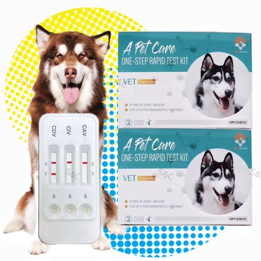 [CDV-CAV-CIV Ag] Distemper-Adenovirus tipo 2- Influenza Canina