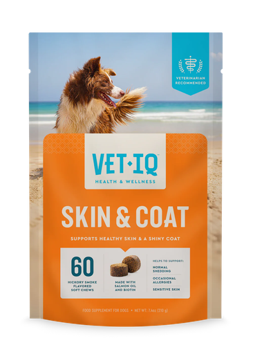 [8-18145-019845] VET IQ Piel y Pelaje Perro 60 Unid.