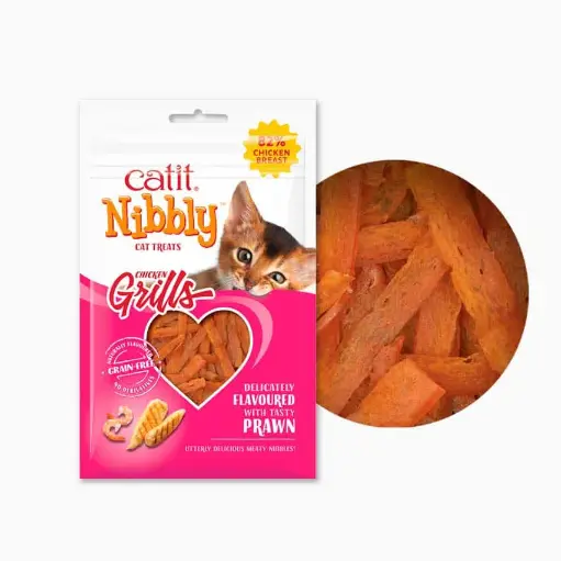 [022517-444849] Catit Nibbly Sabor Pollo a la Parilla & Molusco 30 g.