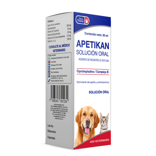 [7-506343-801234] Apetikan Solucion Oral Gotas, Frasco 30 ml.
