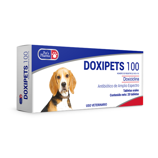 [7-506343-802392] DoxiPets 100, Caja x 20 Tabletas