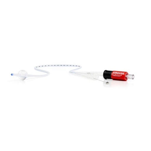 [273831] KRUUSE SafeVetr Cateter urinario Foley 3.3 mm x 70 cm
