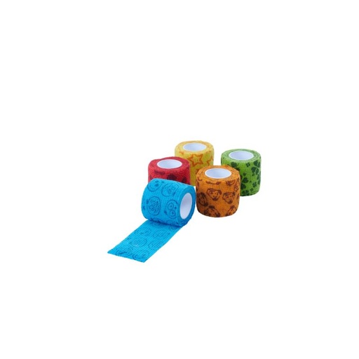 [164020] Vendas Fun-Flex Care 5cm x 4.5m Color Surtido