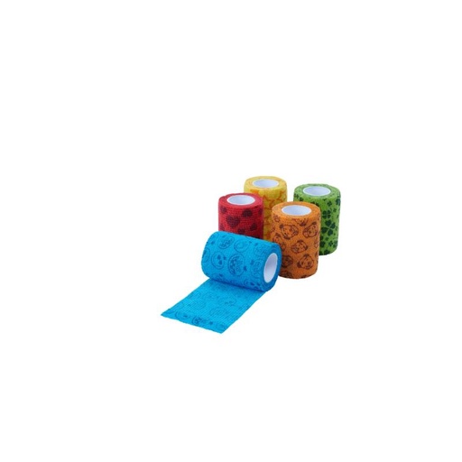 [164023] Vendas Fun-Flex Care 10cm x 4.5m Color Surtido